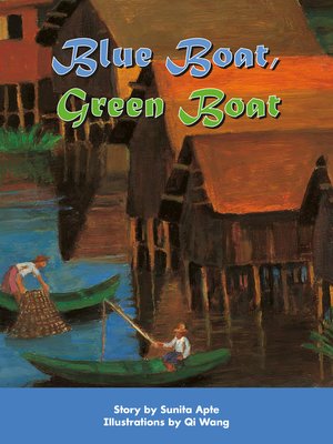 cover image of Blue Boat, Green Boat